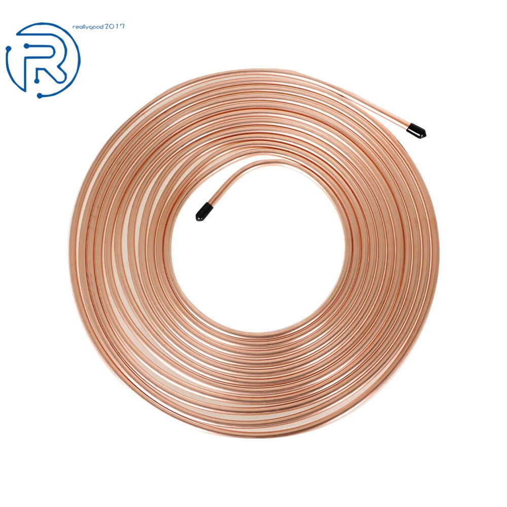 Brake Line Kit for Make Model  - 25 FT Copper Coated Tubing