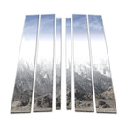 Diamond Grade 6pc Stainless Steel Pillar Post Covers for 2007-2015 Lincoln MKX