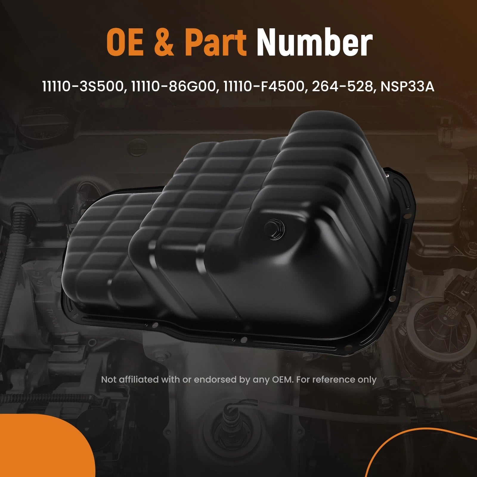Engine Oil Pan for Nissan Frontier (1998-2015)