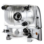 Pair of Headlight Assemblies for Ford Excursion (2000–2004)
