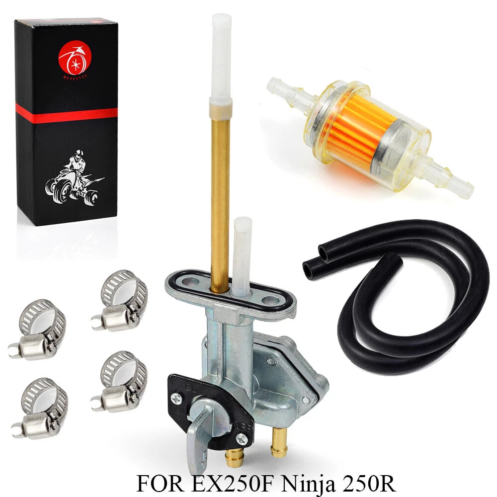 Fuel Tap Gas Petrol Valve for Kawasaki Ninja 250R (1988-2007)