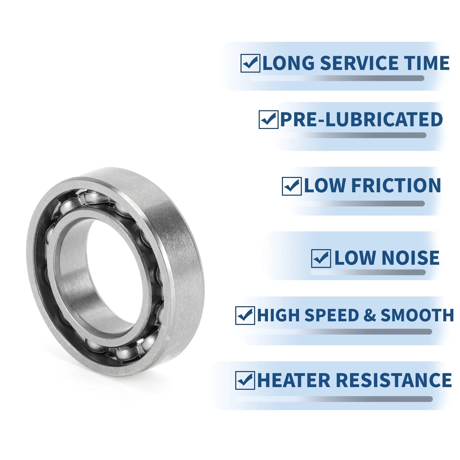 Deep Groove Ball Bearing 12x21x5mm for Scooter Skateboard 