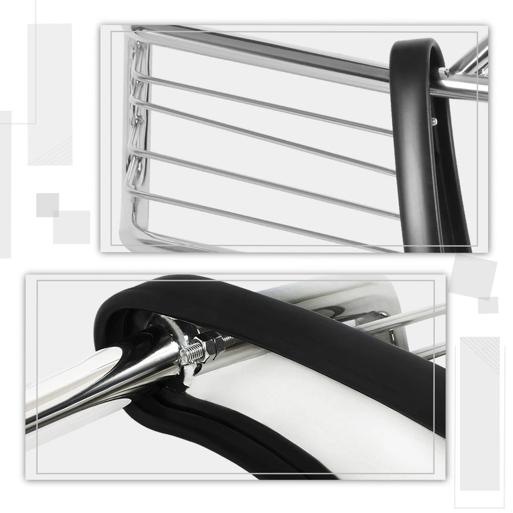 Chrome Front Bumper Brush Grill Guard for Silverado/Sierra 2500HD 3500HD (2000–2002)
