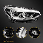 Right Side Full LED Headlight w/AFS Projector for BMW X3 M X4 M (2020–2021)