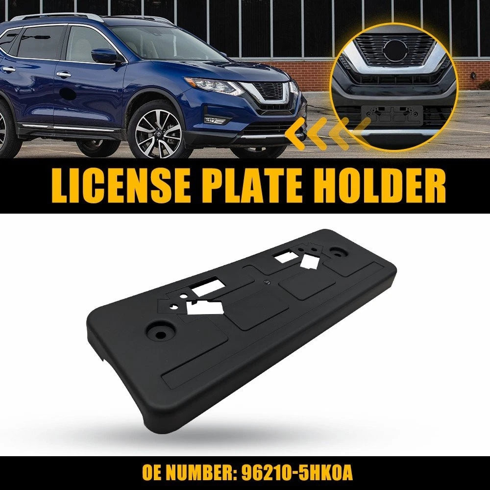 License Plate Bracket for Nissan Rogue (2016–2020) OE# 96210-5HK0A