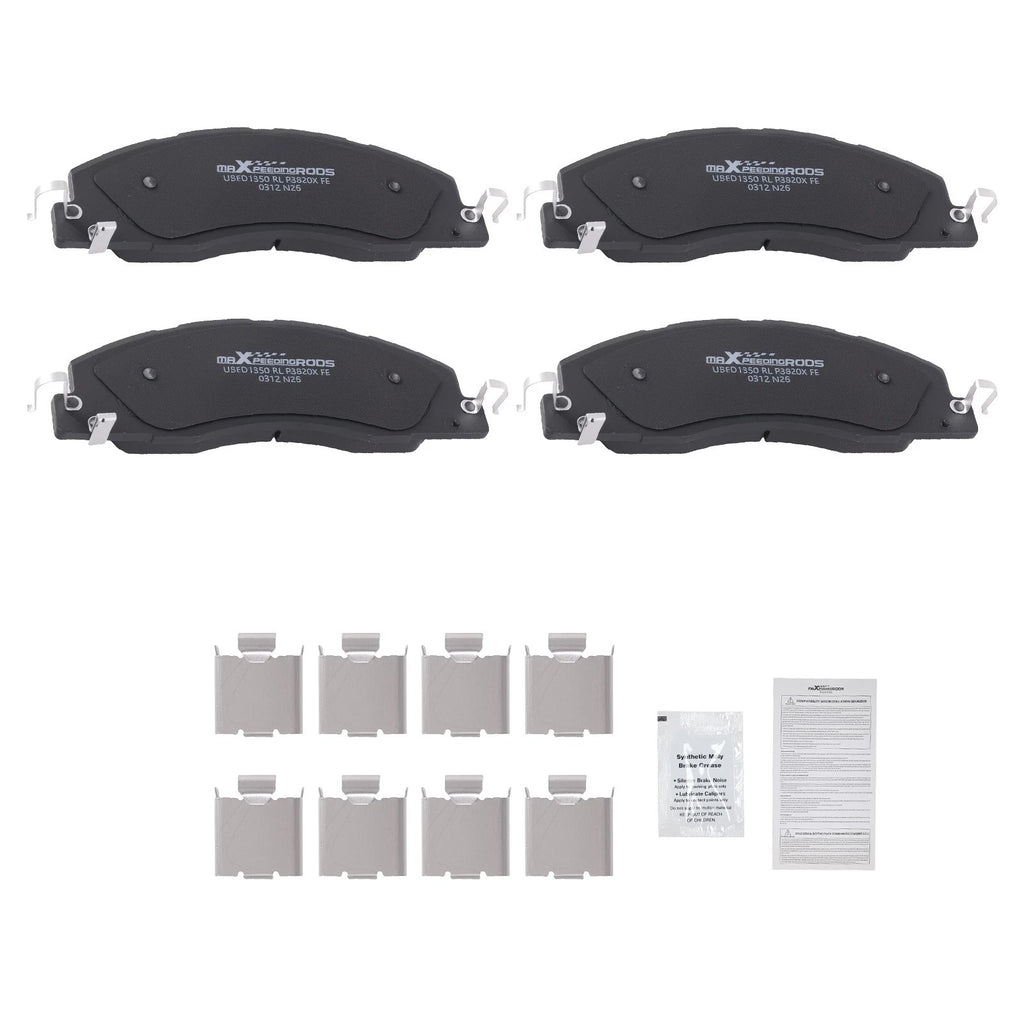 Front Disc Brake Pads Kit for Ram 1500 (2012), Ram 2500/3500 (2011–2018) P1399 D1399