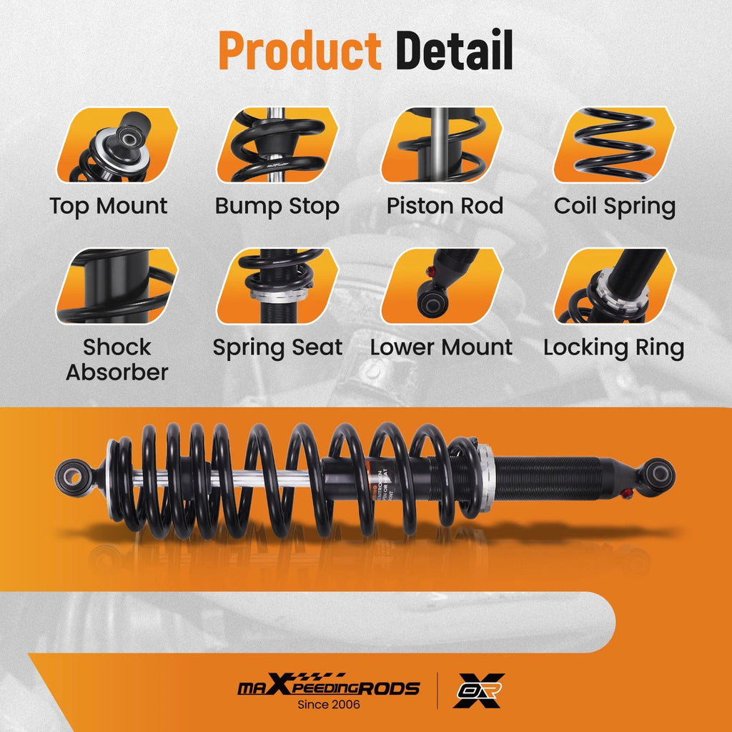 2pcs Rear Shocks Struts for Can-Am Outlander 650/800 (2010–2012) 706000792