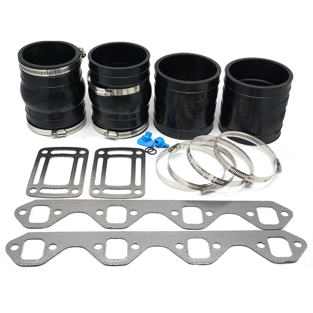 Exhaust Bellow Hose Kit W/Gasket for Volvo Penta 5.0/5.8L/5.8 Sterndrive (3852455)