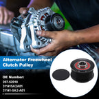 Set of 1 Alternator Freewheel Clutch Pulley for Honda Accord L4 2.4L (2003–2007)