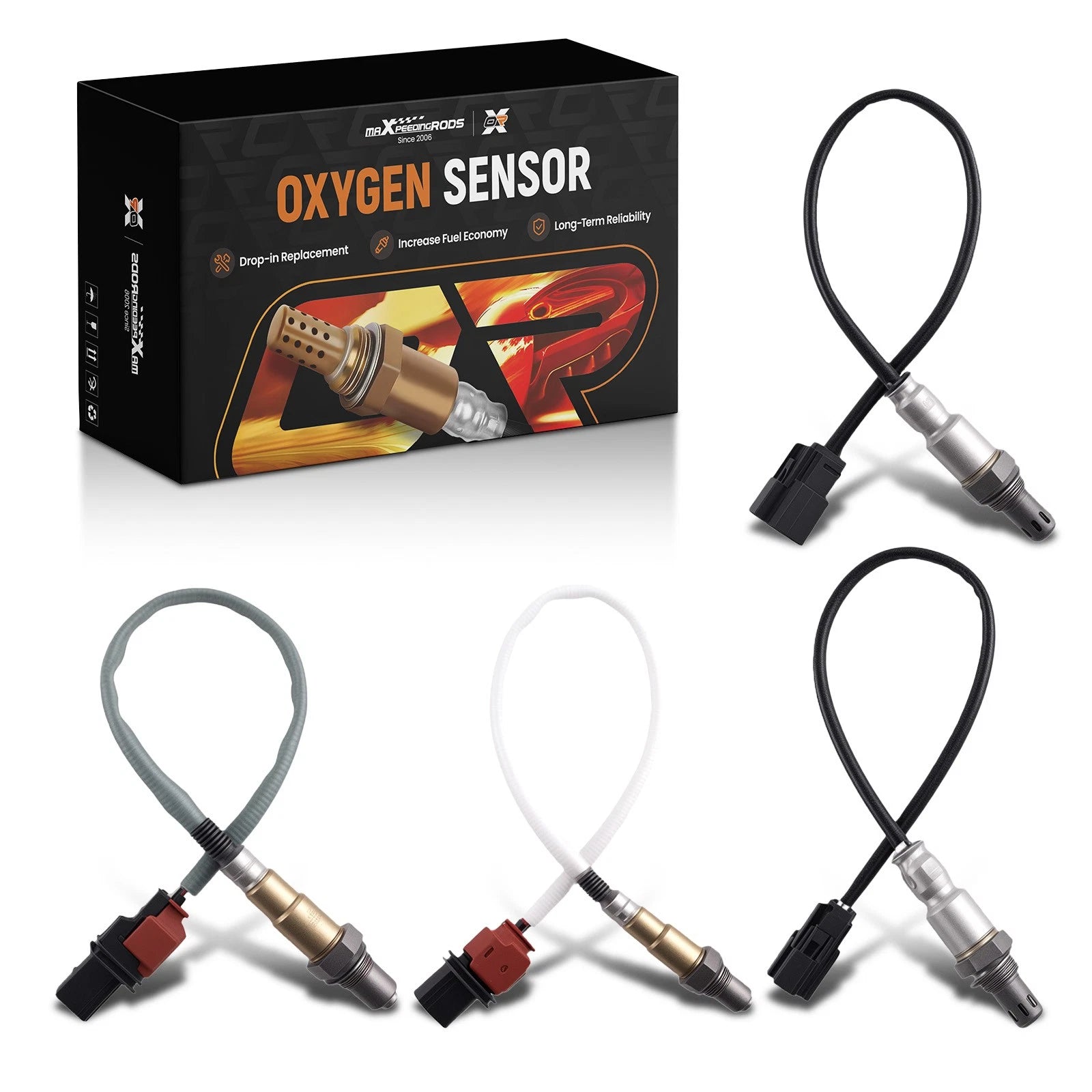 Set of 4 Oxygen O2 Sensors for Ford F-150 (2015–2017)