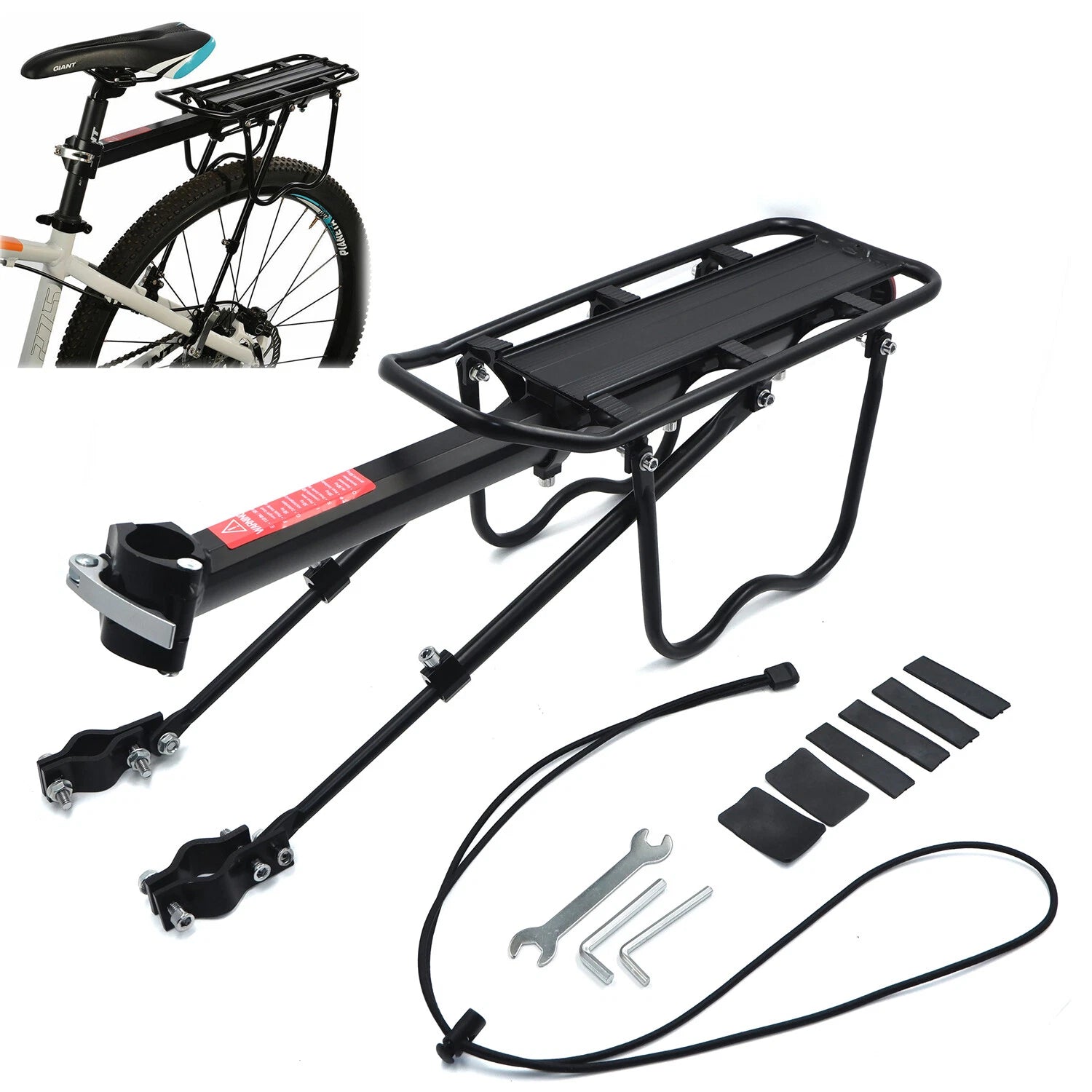 Rear Rack for Mountain Bike (Up to 30KG)