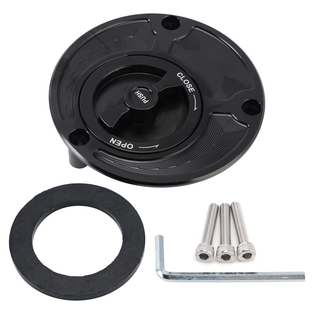 Quick-Turn Fuel Cap for Yamaha R1 R6 YZF R3 R25 MT-03 MT-15 MT-25 FZ6