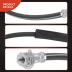 Rear Center Brake Hydraulic Hose for Ford F-150 F-250 F-350 Bronco (1980–1991)