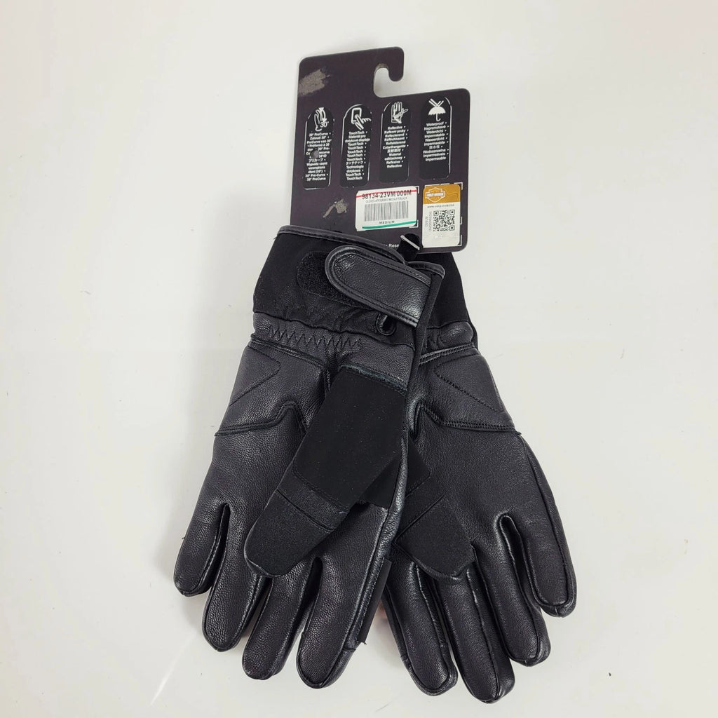 Men's Apex Mixed Media Full-Finger Gloves for Harley-Davidson (2023) 98134-23VM