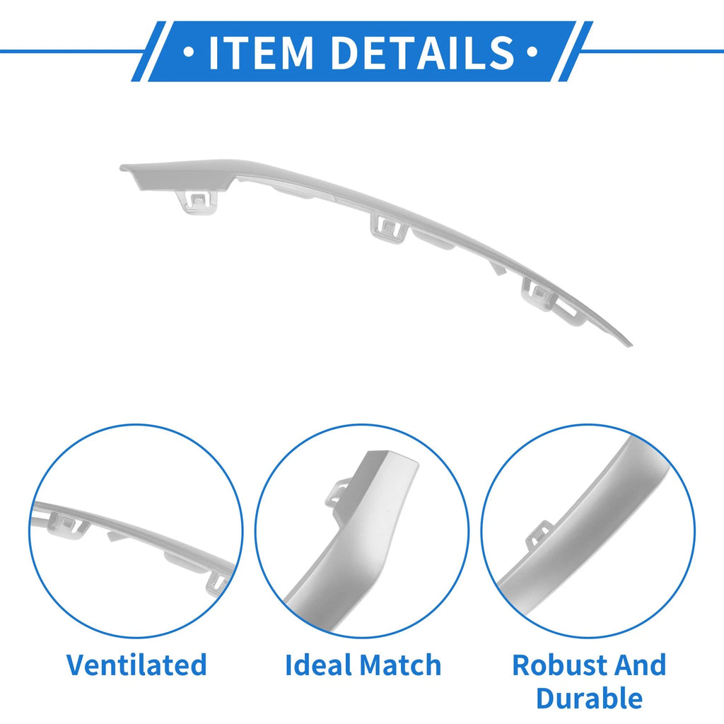 Bumper Grille Trim Garnish No. 2538855600 for Mercedes-Benz GLC (2016–2023)