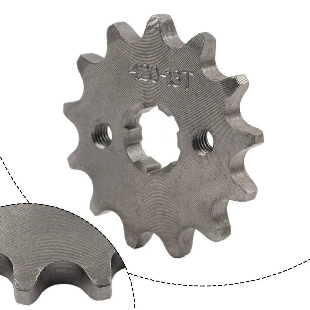 1x 420 Chain 13T Front Sprocket for 50 70 90 110 125 140cc ATV Dirt Bike