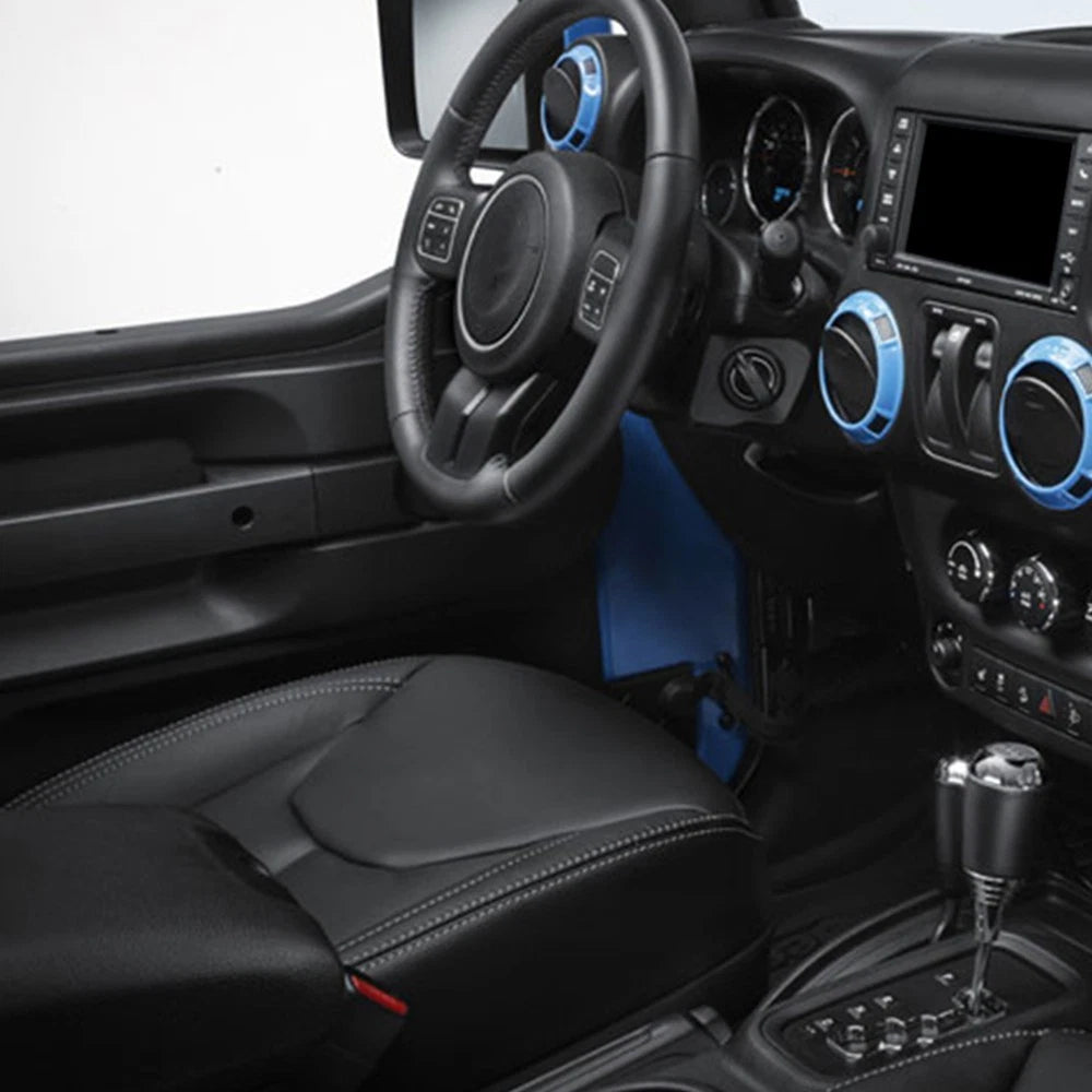 Driver Bottom Leather Seat Cover for Jeep Wrangler Unlimited Rubicon (2013–2017)