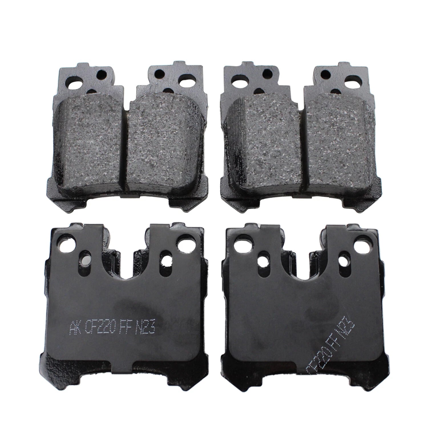 Rear Ceramic Disc Brake Pads for Lexus LS460 LS600h (2007–2017) ACT1283