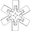 6 Blade Fan for Case IH 2806 2856 806 856 (A173728)