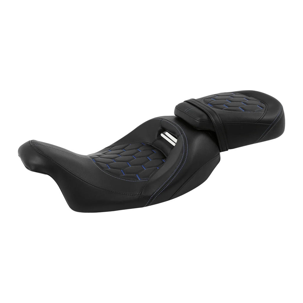 Gel Driver Passenger Seat for Harley Touring CVO Street Glide (2009-2023)
