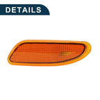 Left Front Bumper Side Marker Light Cover for Mercedes-Benz (2003-2009)