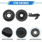 2 Kits Floor Mat Fixing Clips for Toyota (Fits Various Models) 655692286395