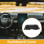 Dashboard Cover for Toyota Corolla (2019–2021) Black Anti-Slip