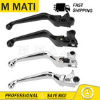 Chrome/Black Brake Clutch Lever for Harley Sportster 1200 (1996–2003)