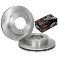 Front Disc Brake Rotors + Pads for Mazda B2600 (2002-2011)