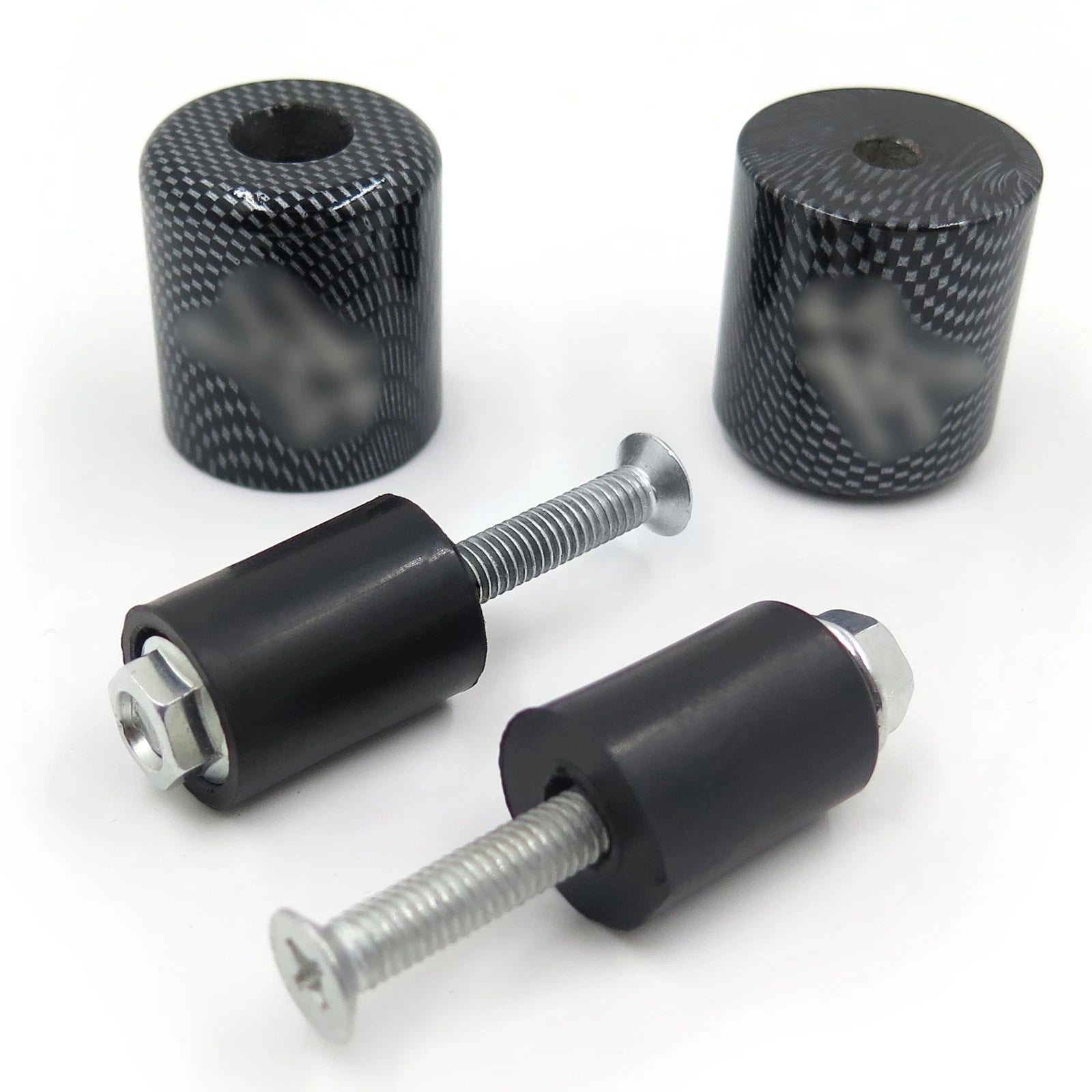Bar End for Suzuki GSXR 600 750 1000 1100 Hayabusa GSX1300R (1999–2012) Rubber