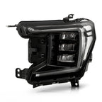 Full LED Black Trim Headlight for GMC Yukon XL Denali AT4 (2021–2024)