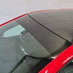 Universal Windshield Banner Vinyl Decal Black 10"x60"