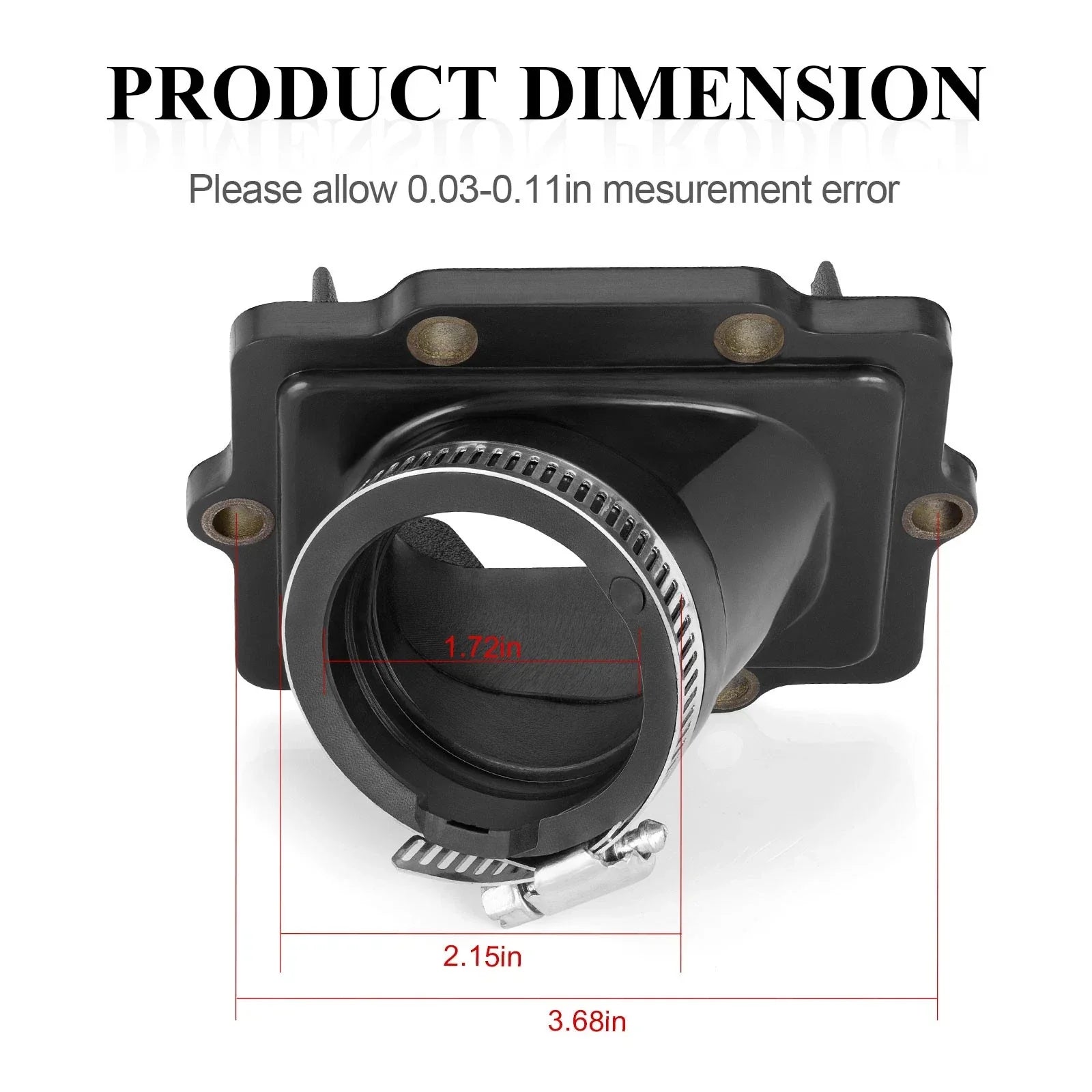 CARBURETOR HOLDER for Kawasaki KX 500 (1989–2004)