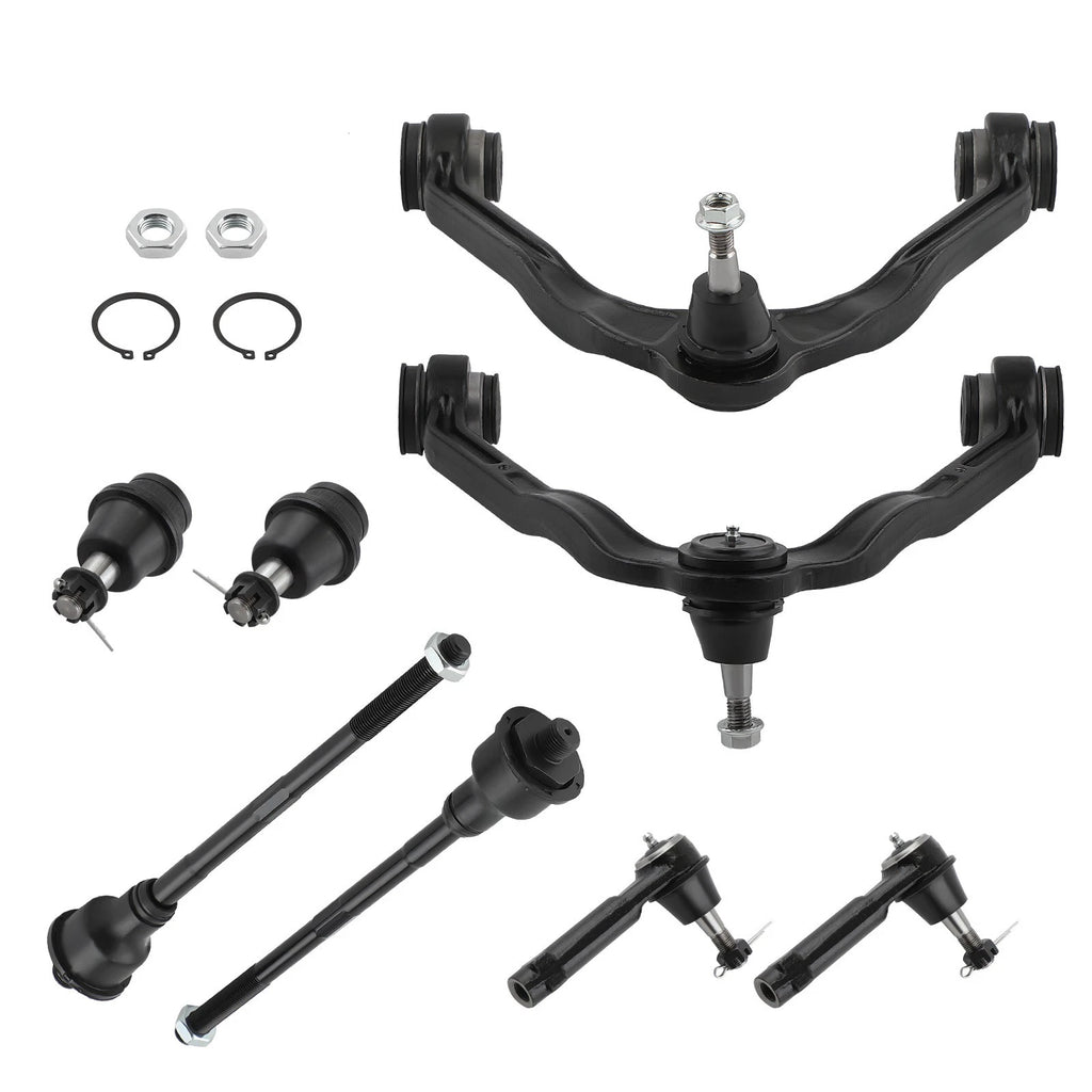8x Front Upper Control Arm Tie Rods for Chevy Silverado Sierra 1500 (1999–2006)