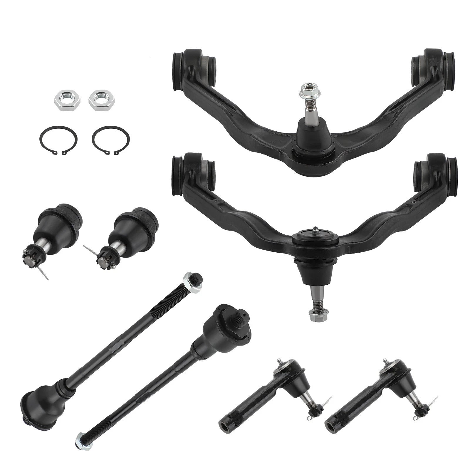 8x Front Upper Control Arm Tie Rods for Chevy Silverado Sierra 1500 (1999–2006)