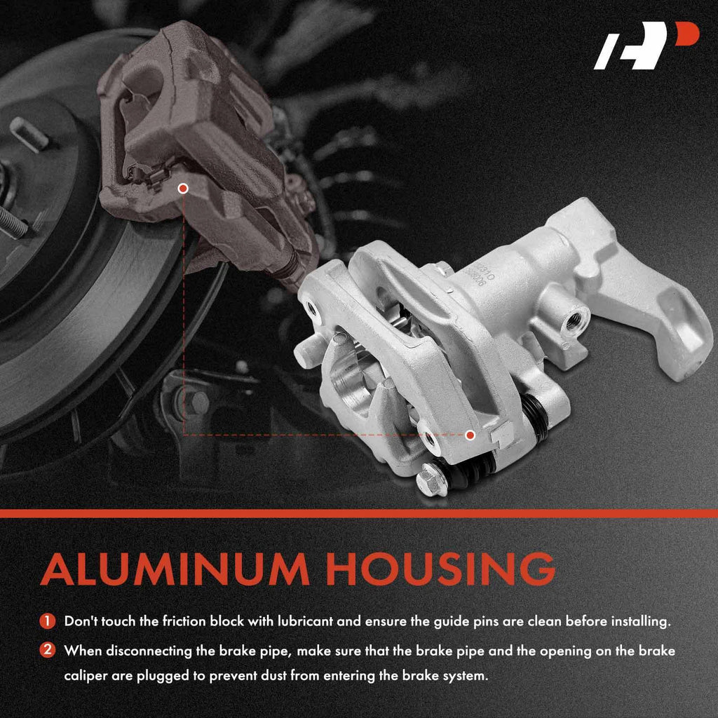 Rear Side Disc Brake Caliper with Bracket for Honda Rancher 420 (2007–2023)