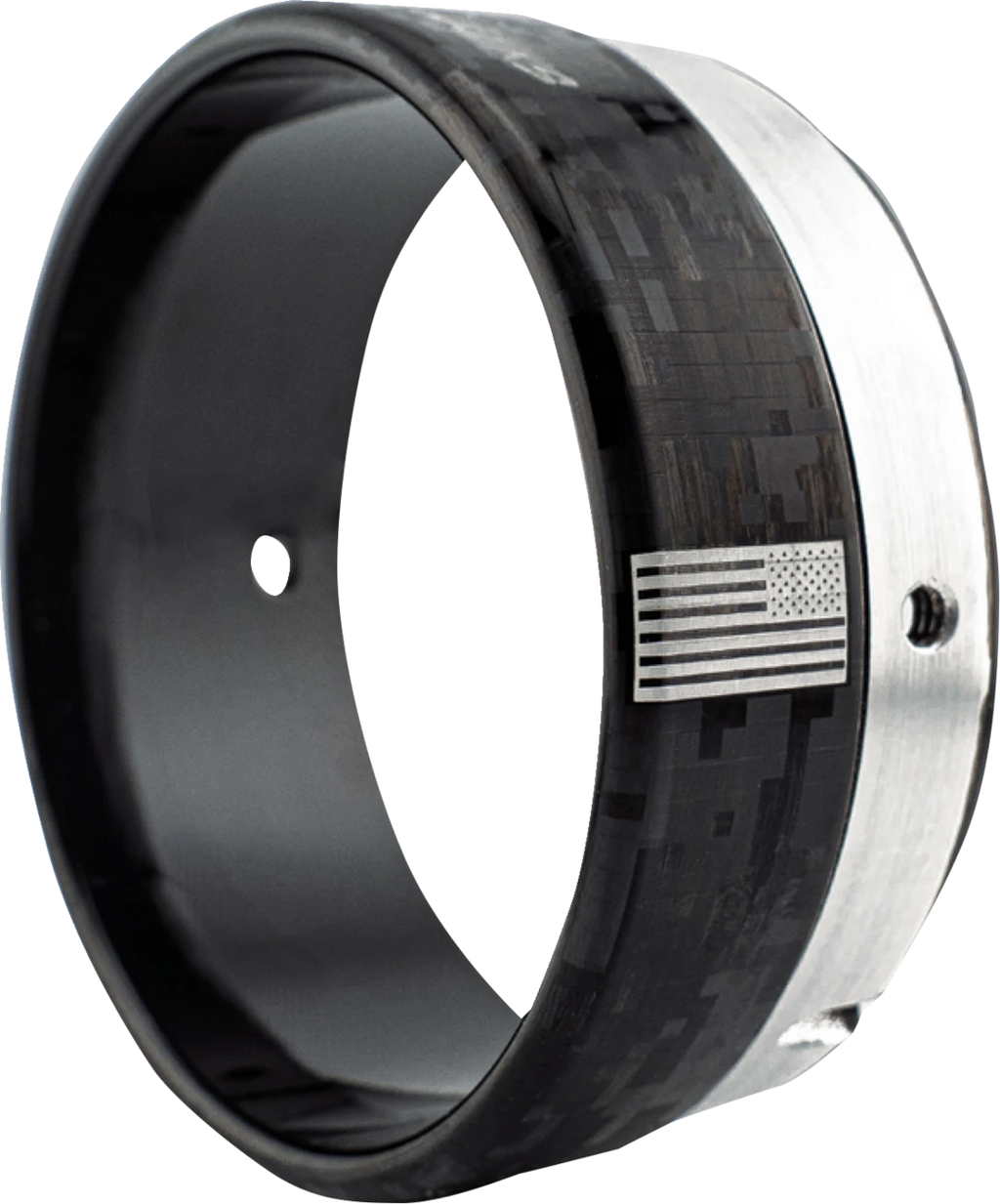 Exhaust End Cap for KHROME WERKS (200880P) - Billet Cut Tip - Carbon - 4-1/2"