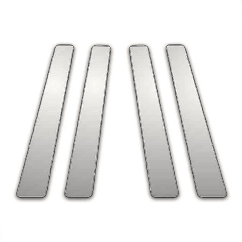 4Pc Chrome Pillar Post Covers for Lincoln Zephyr (2006–2009)