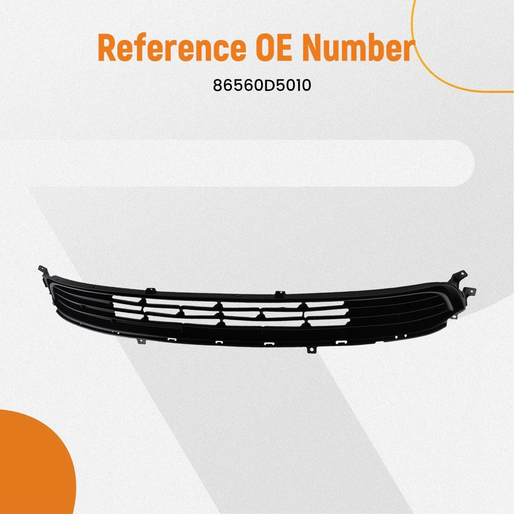 Black Front Mesh Grille for Kia Optima LX (2016–2018) 86560D5010