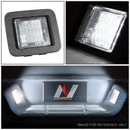2X LED License Plate Lights for Ford F-150 (2015–2020) Black/Clear