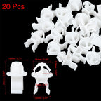 20pcs Hood Prop Rod Clip Retainer for Honda Accord CR-V Civic City 