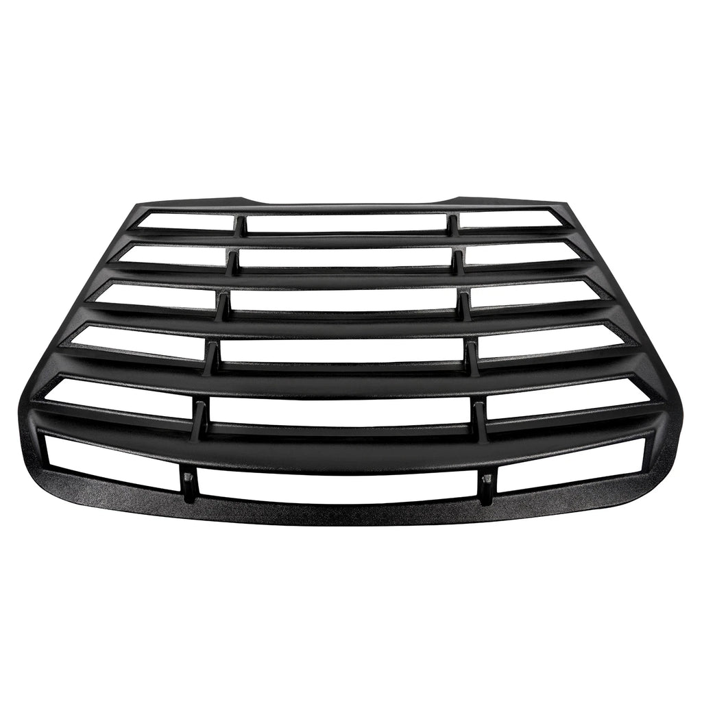 Rear Window Louver for Ford Fusion (2013-2020) Black ABS Shade Cover