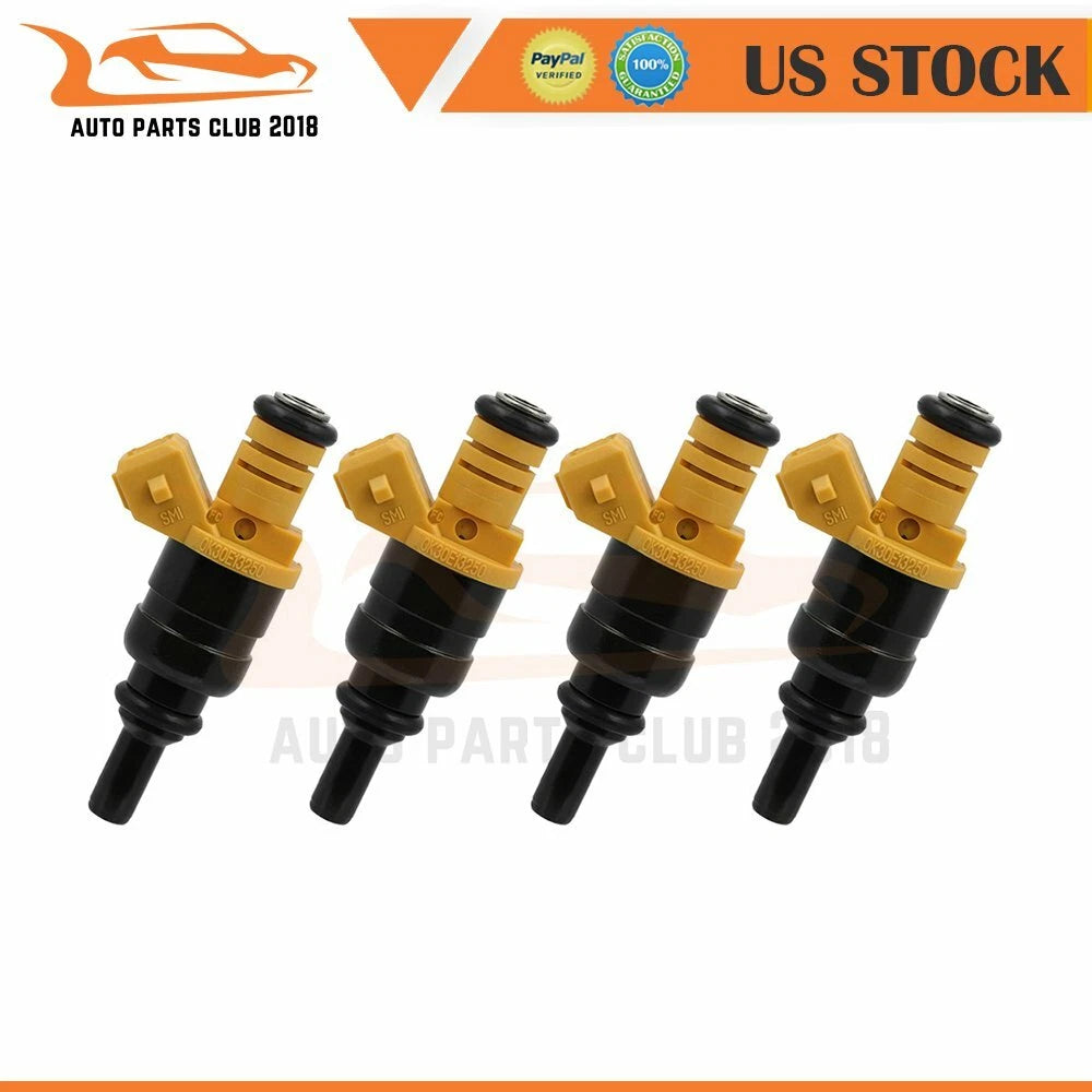 Set of 4 Fuel Injectors for KIA Rio (2001-2004)