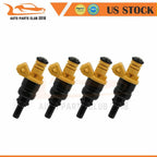 Set of 4 Fuel Injectors for KIA Rio (2001-2004)