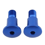 Handlebar Grip Bar End Caps for Yamaha FZ1 FAZER (2006-2015) Blue