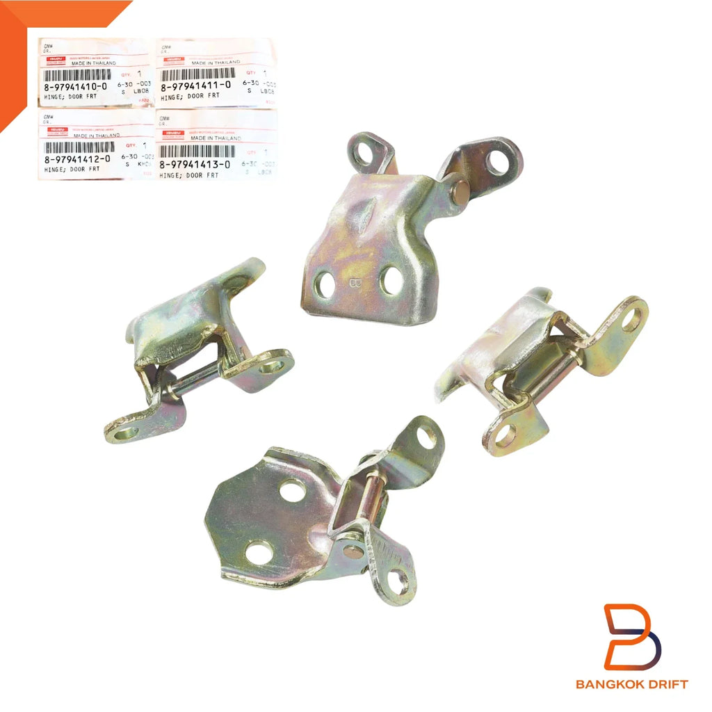 4 PC Front Door Hinges for Isuzu Holden Rodeo Ute (7/88-2/03)