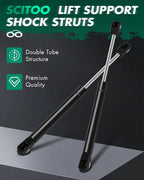 2 Pcs Gas Struts for Truck Toolbox Lid Lift Supports (Universal)