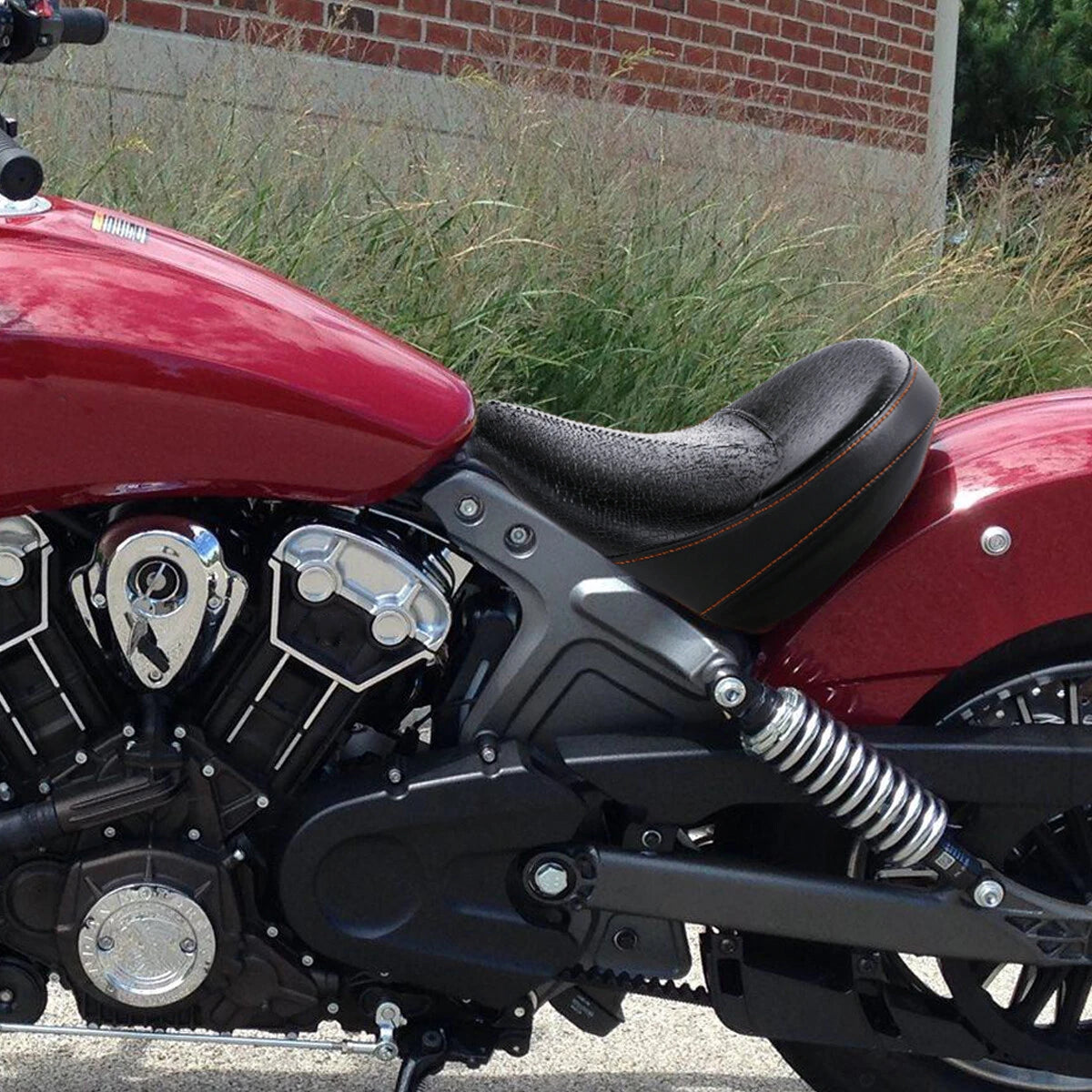 Front Driver Seat for Indian Scout Sixty (2016–2023) Black