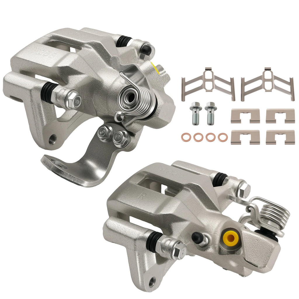 Set of 2 Rear Disc Brake Calipers for Acura EL (2001–2005) Ford RSX (2002–2006)