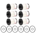Set of 6 Fuel Water Separator Filters for Volvo D11 D13 Mack MP7 MP8